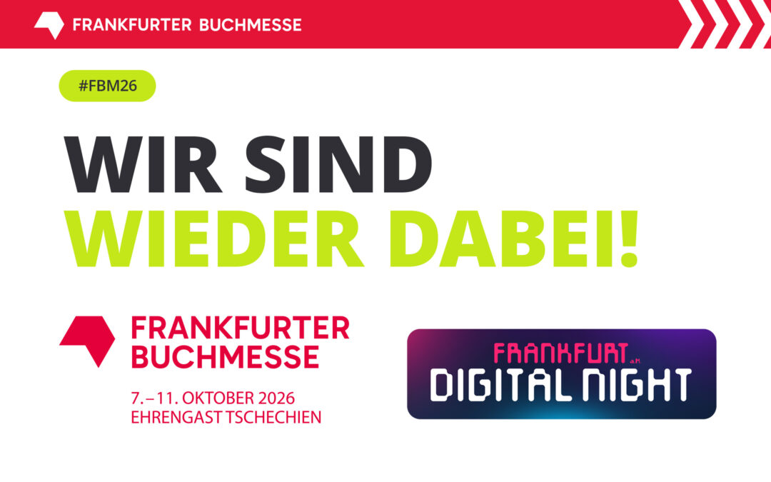 Juni.com auf der Frankfurter Buchmesse 2026: Präsentationen, Fachvortrag und Digital Night